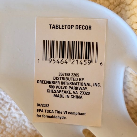 Greenbrier International Red and Black Reindeer Tabletop Christmas Decor New - Picture 3 of 3